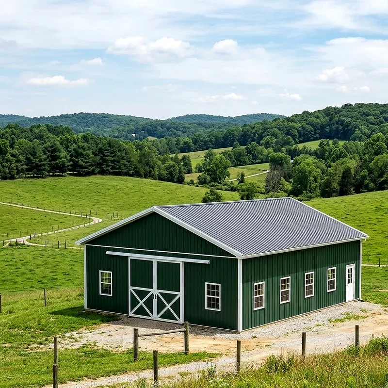 Metal Barn Color Ideas