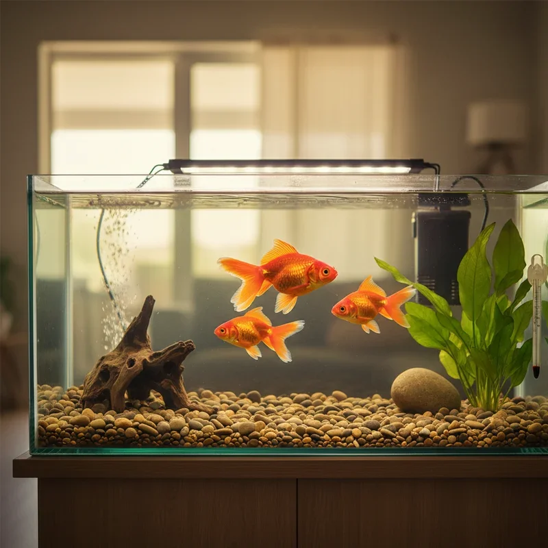 Goldfish Tank Setup Ideas