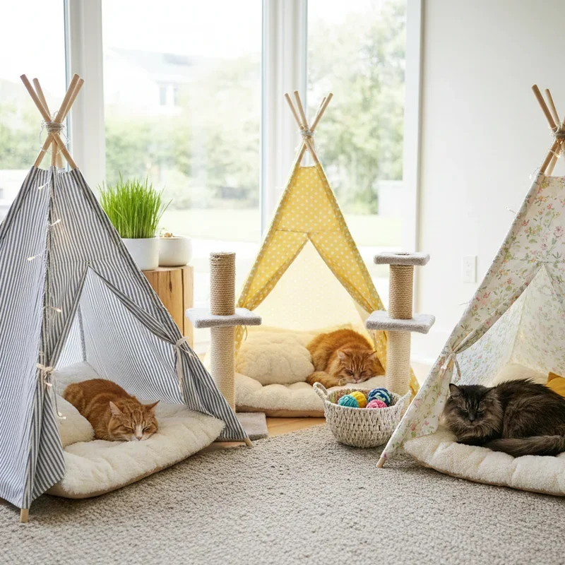 DIY Indoor Cat House Ideas