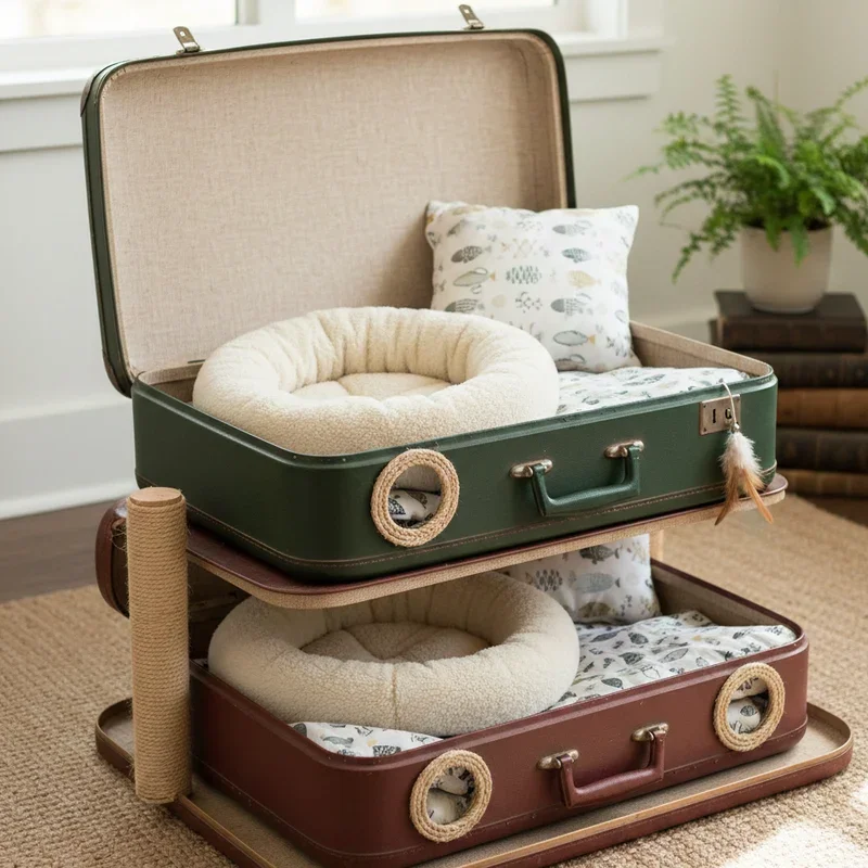 DIY Indoor Cat House Ideas