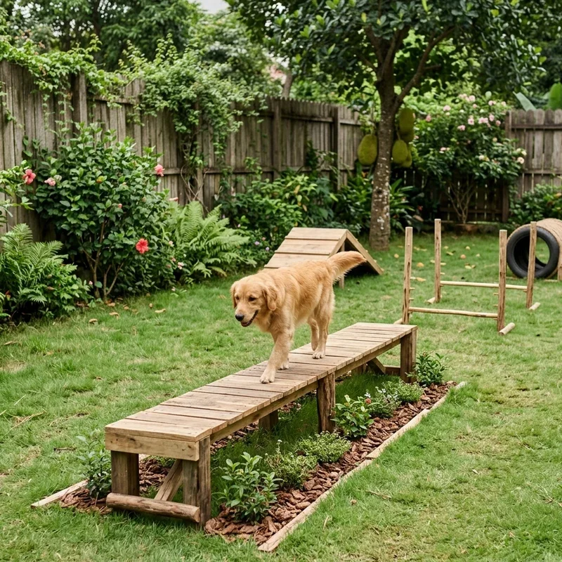 Backyard Dog Playground Ideas