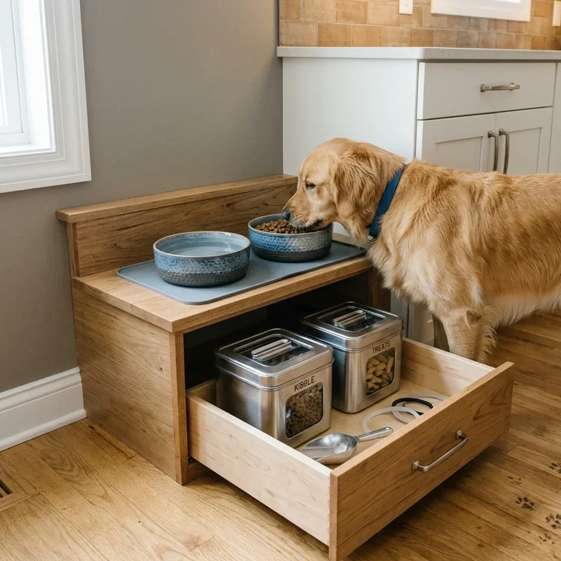 Dog Eating Area Ideas
