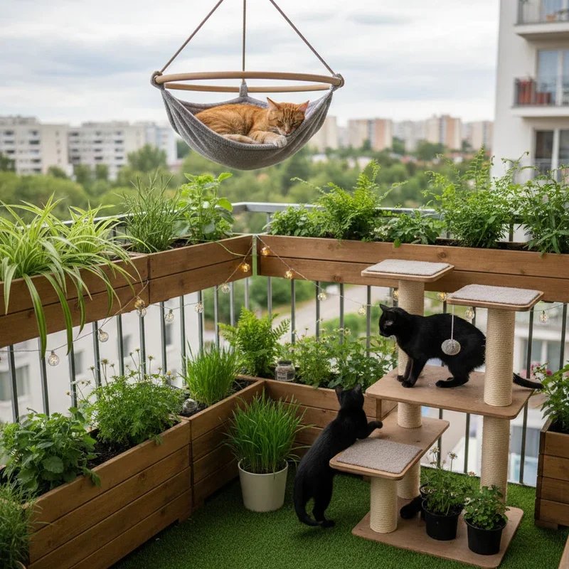 Cat Balcony Ideas