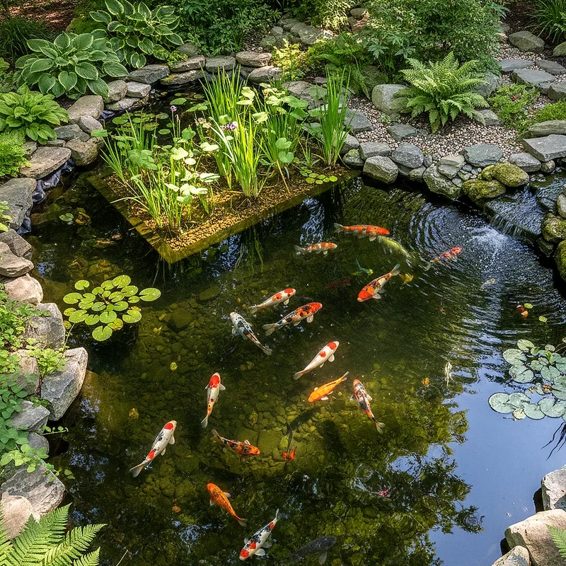 Koi Fish Pond Ideas
