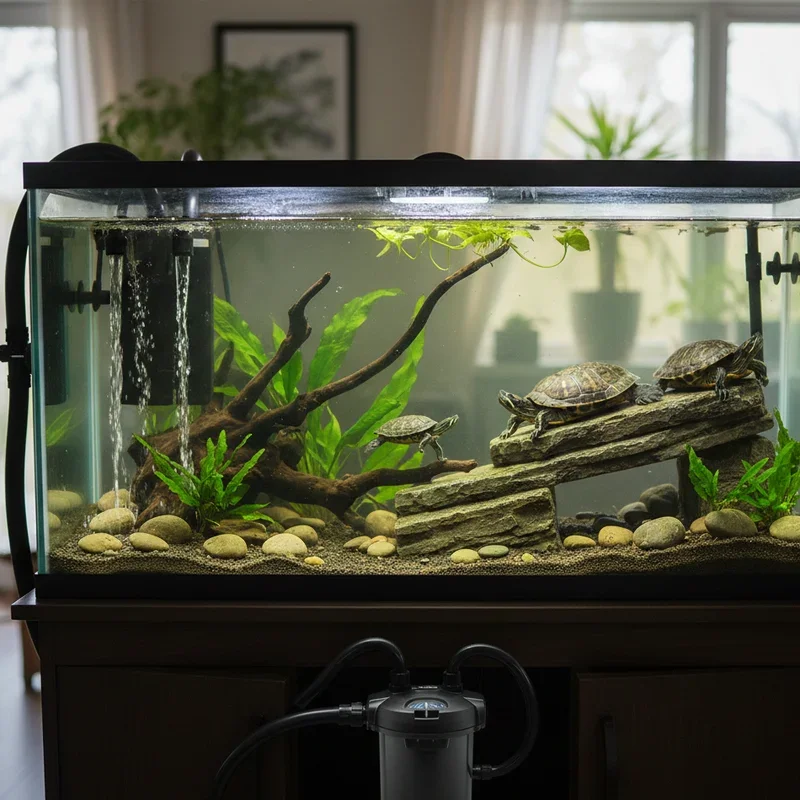 Aquatic Turtle Tank Ideas