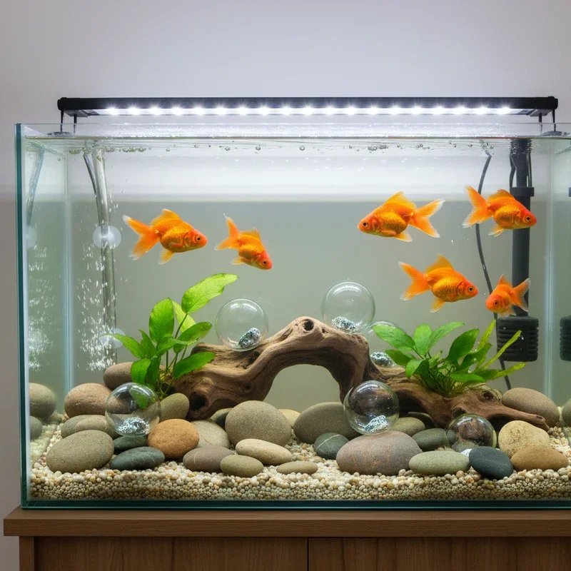 Goldfish Tank Setup Ideas