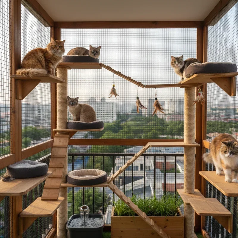 Cat Balcony Ideas
