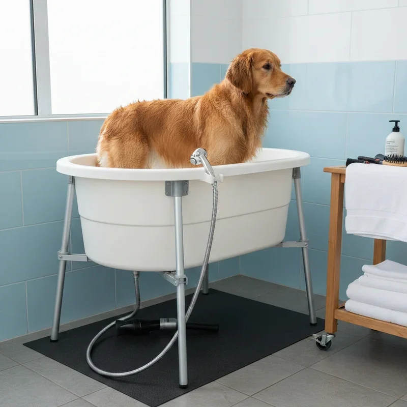 Dog Grooming Tub Ideas