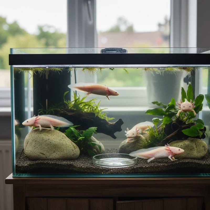15 Axolotl Tank Ideas to Build the Perfect Environment