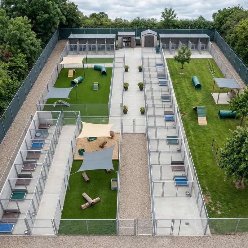 Dog Kennel Layout Ideas