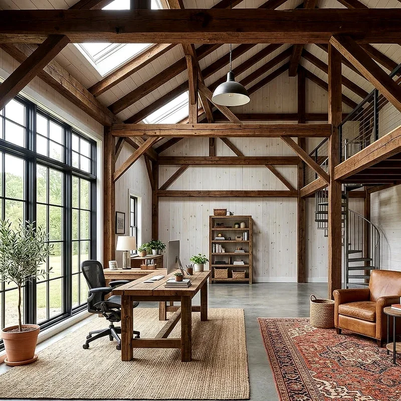 Barn Office Ideas