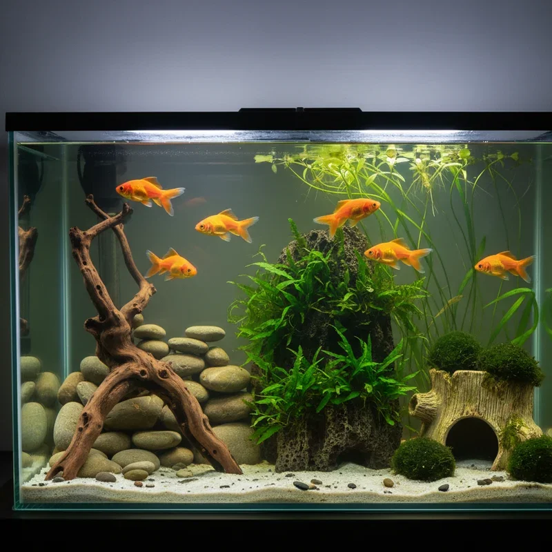 Goldfish Tank Setup Ideas