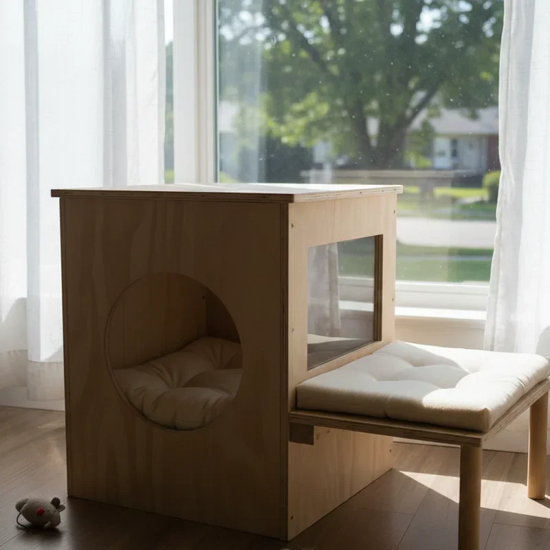 DIY Indoor Cat House Ideas