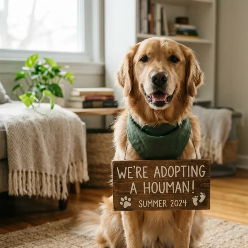 Dog Pregnancy Announcement Ideas