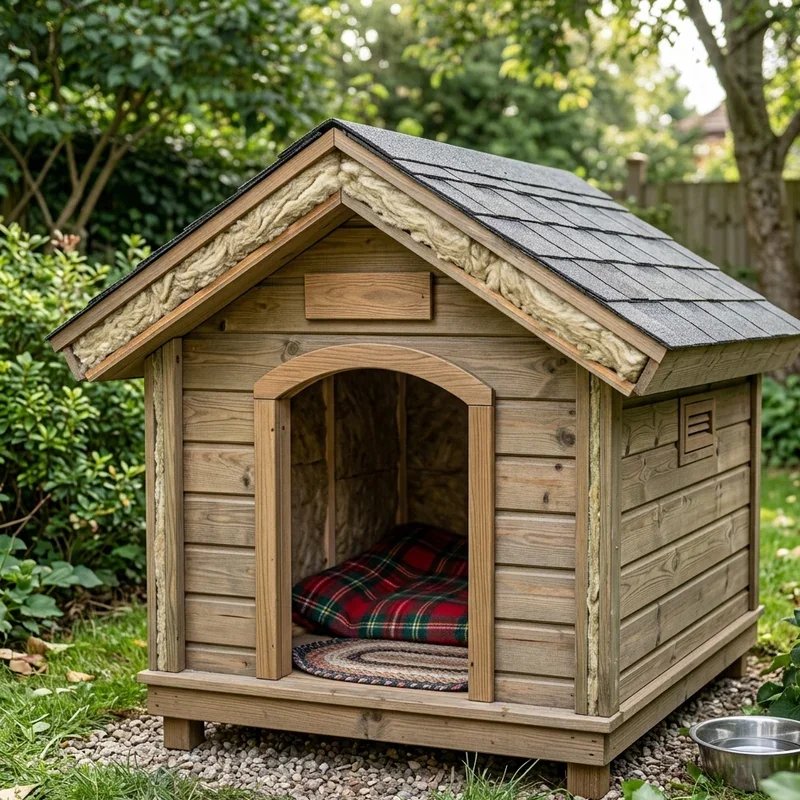 Dog House Insulation Ideas