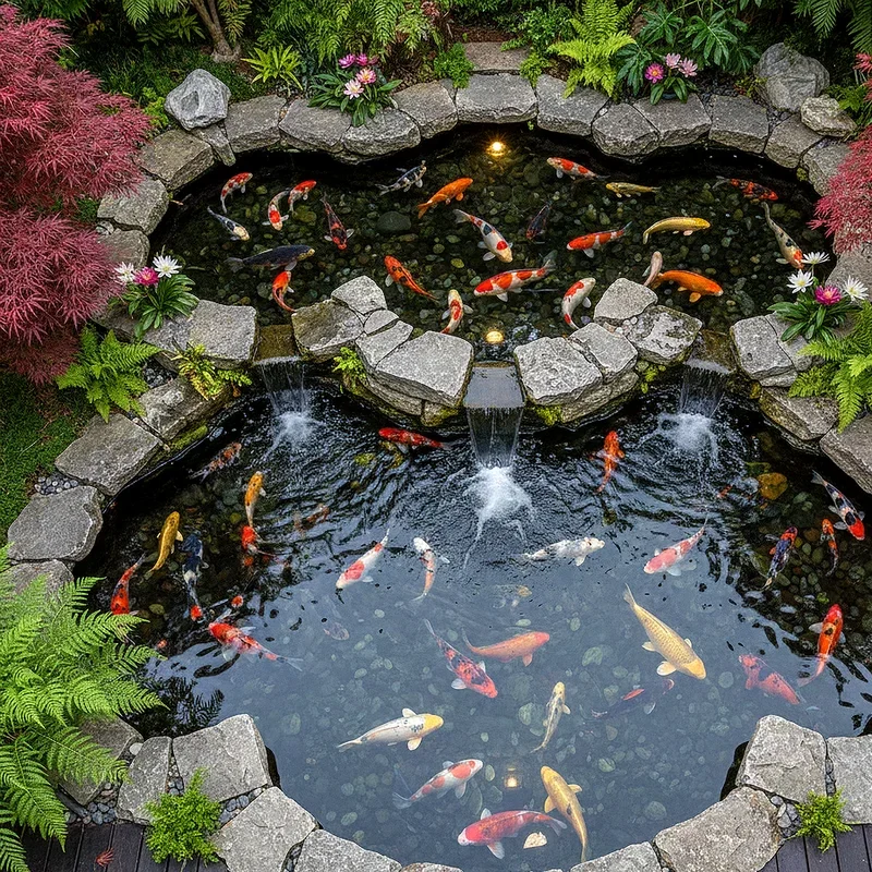 Koi Fish Pond Ideas