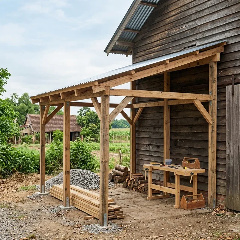 Barn Lean To Ideas
