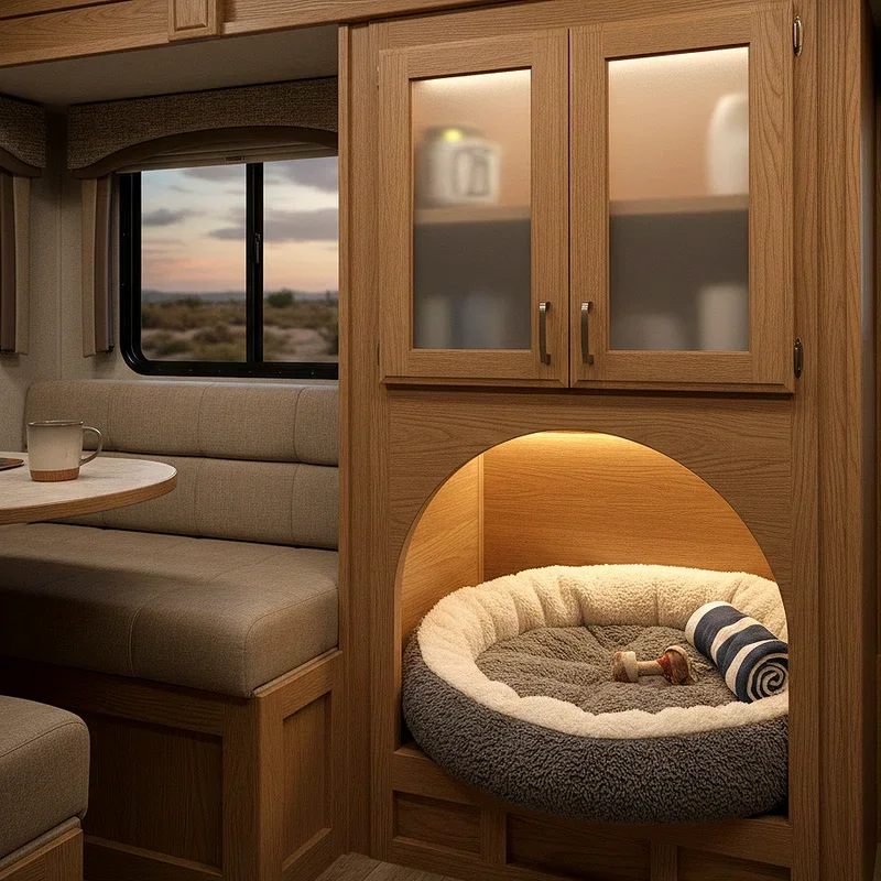 RV Dog Bed Ideas