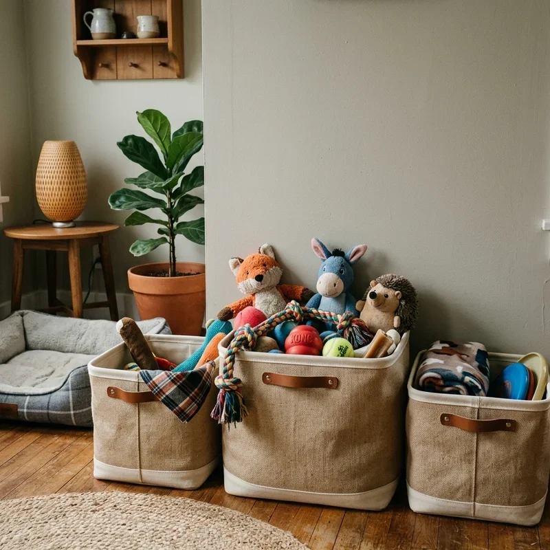 Dog Toy Basket Ideas