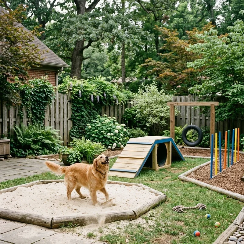 Backyard Dog Playground Ideas