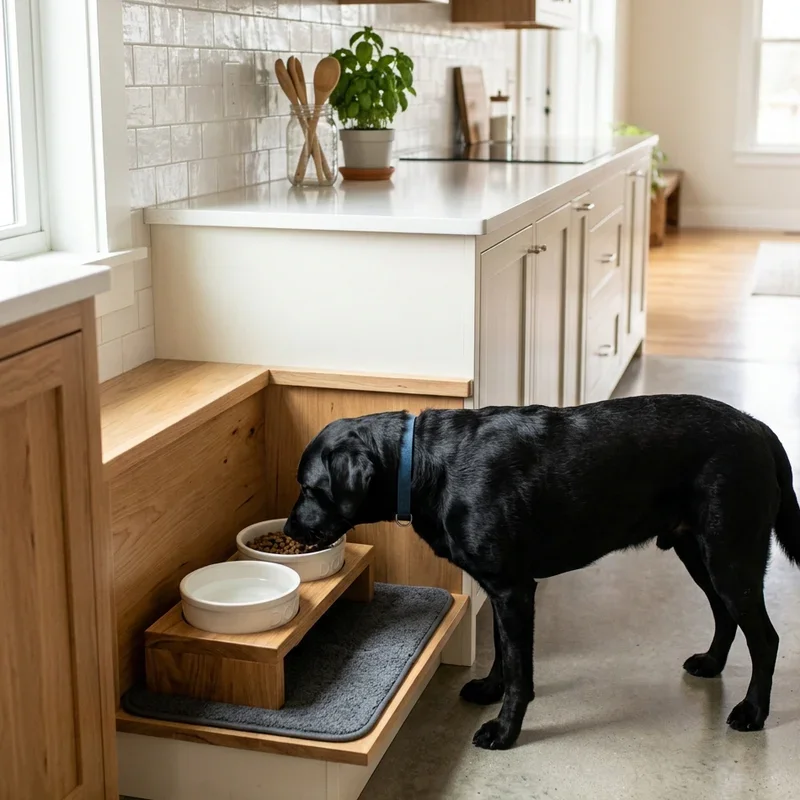 Dog Eating Area Ideas