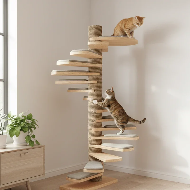 Cat Climbing Wall Ideas