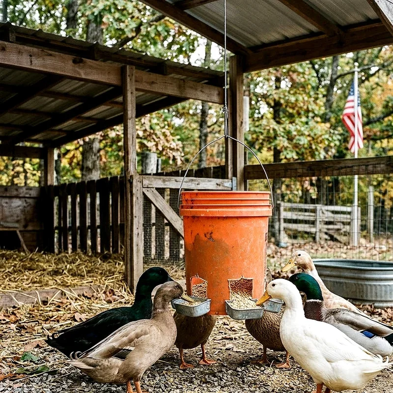 Duck Feeder Ideas