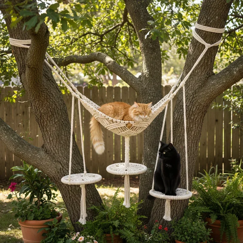 Outdoor Cat Perch Ideas