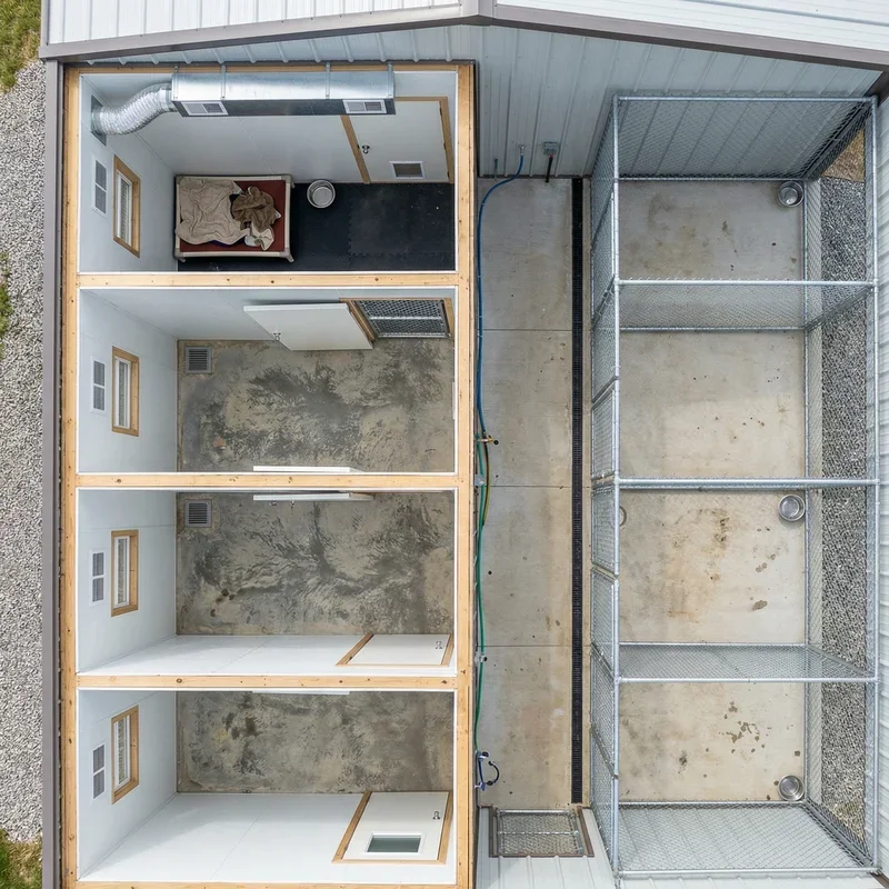 Dog Kennel Layout Ideas
