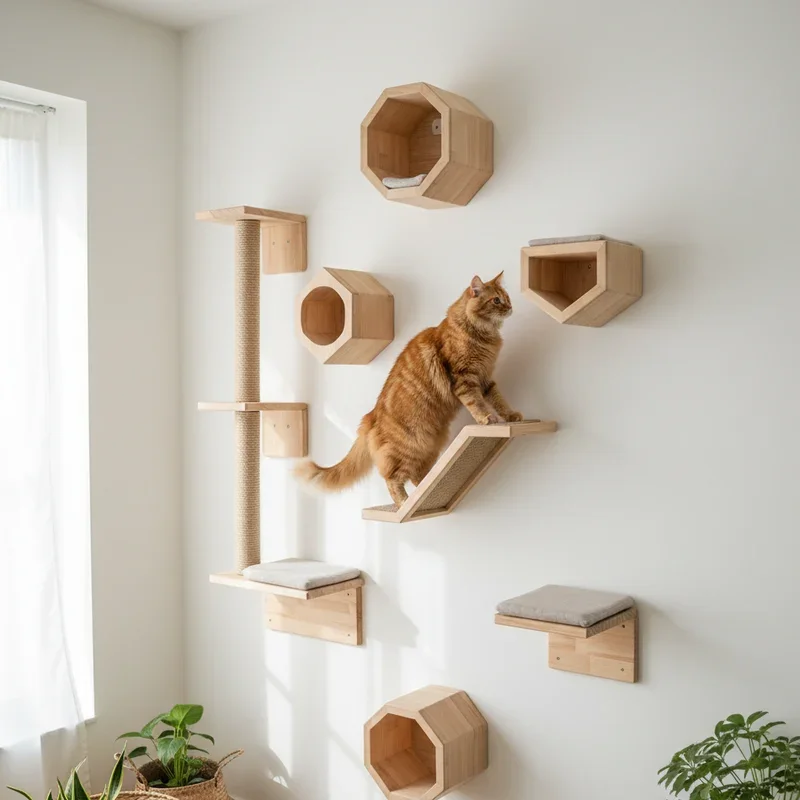 15 Cat Climbing Wall Ideas to Upgrade Your Kitty’s Space