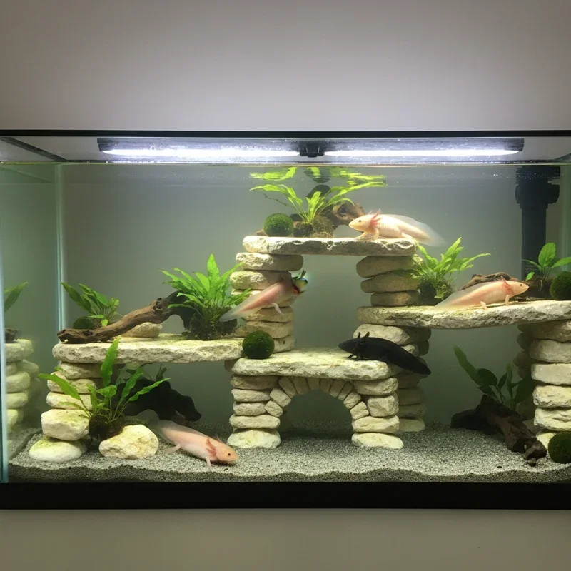 Axolotl Tank Ideas