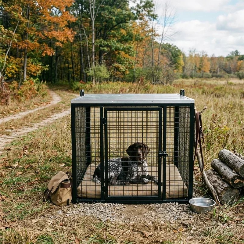 Outdoor Hunting Dog Kennel Ideas