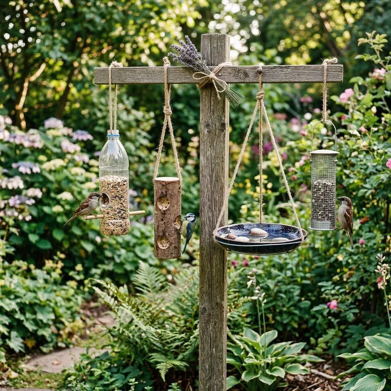 DIY Bird Feeding Station Ideas