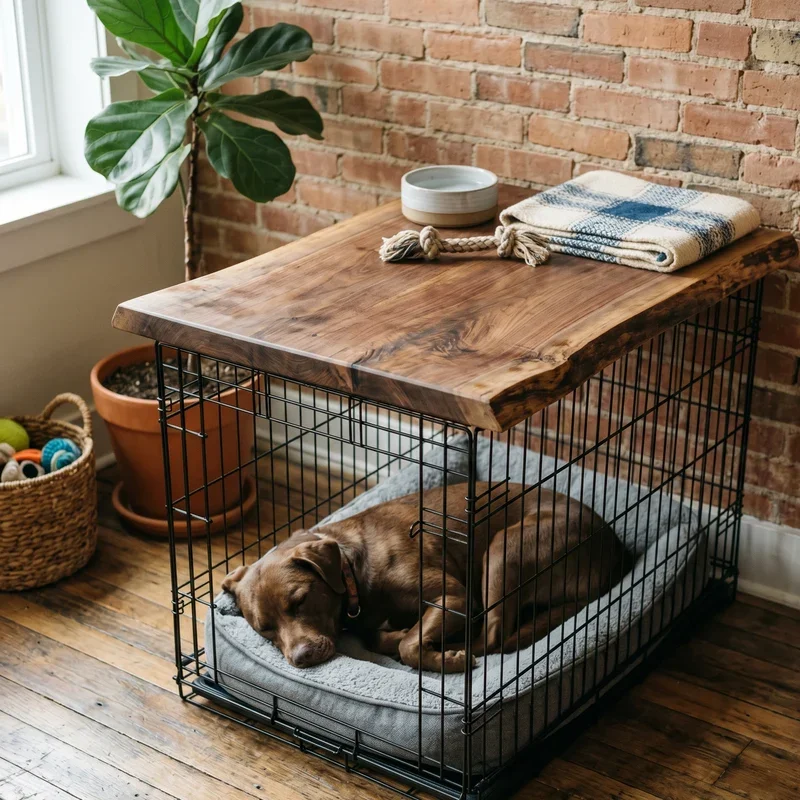 Dog Crate Topper Ideas