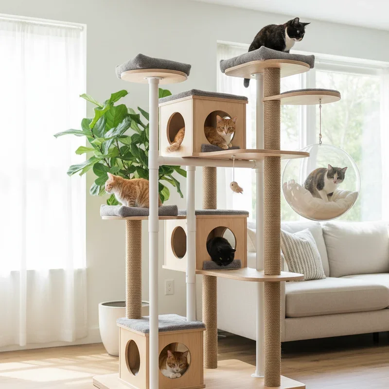 DIY Cat Tower Ideas