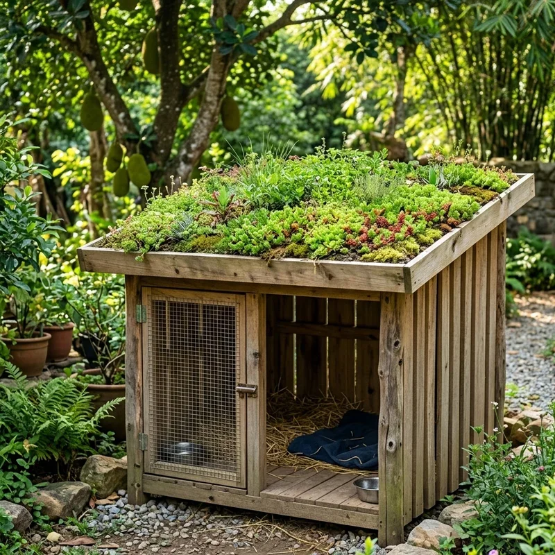 Outdoor Dog Kennel Roof Ideas