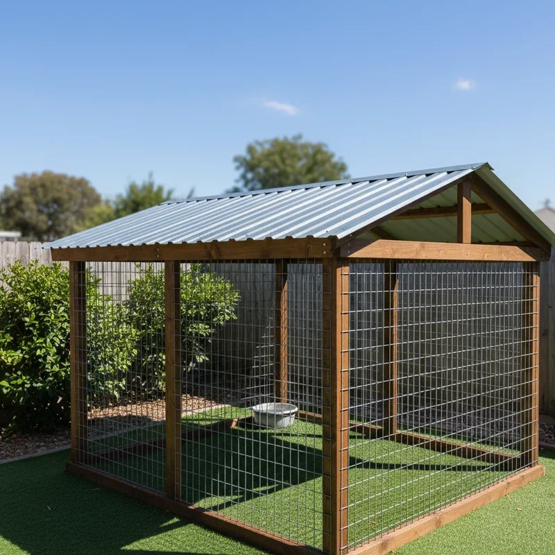 Dog Kennel Cover Ideas