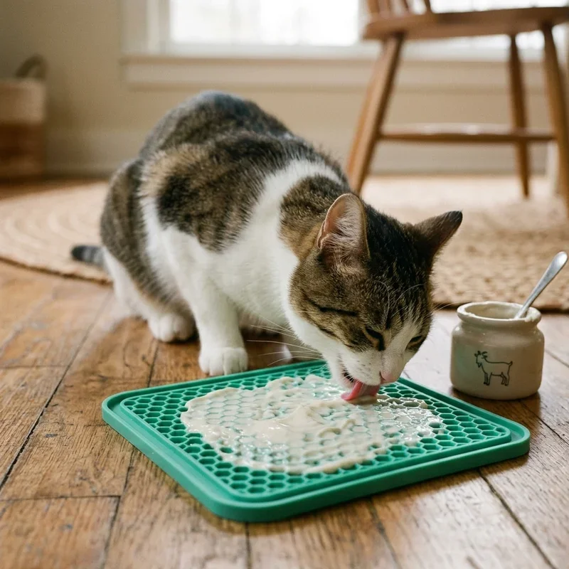 Cat Lick Mat Ideas