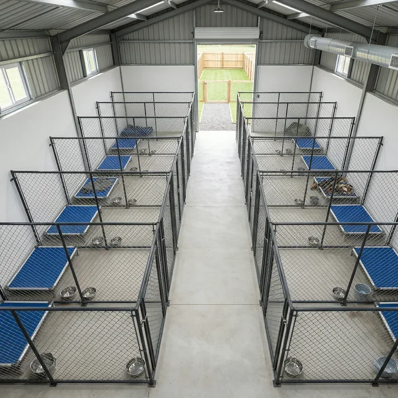 15 Dog Kennel Layout Ideas to Improve Pet Care