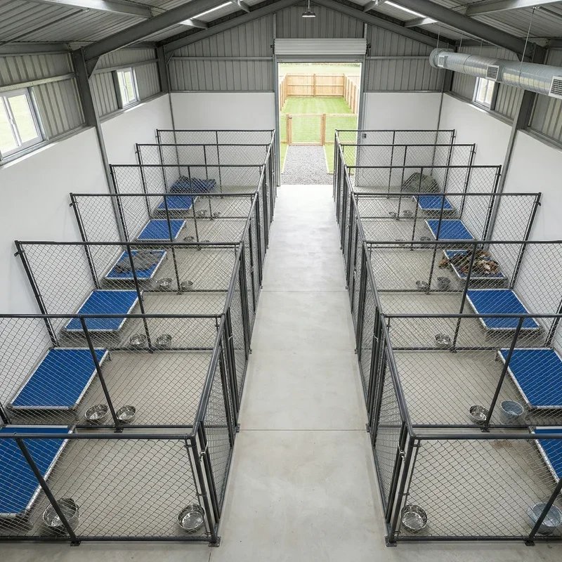 Dog Kennel Layout Ideas