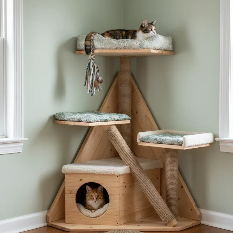 DIY Cat Tower Ideas