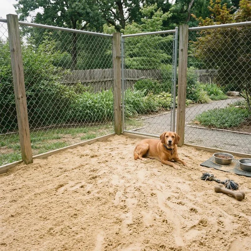 Outdoor Dog Kennel Flooring Ideas on a Budget