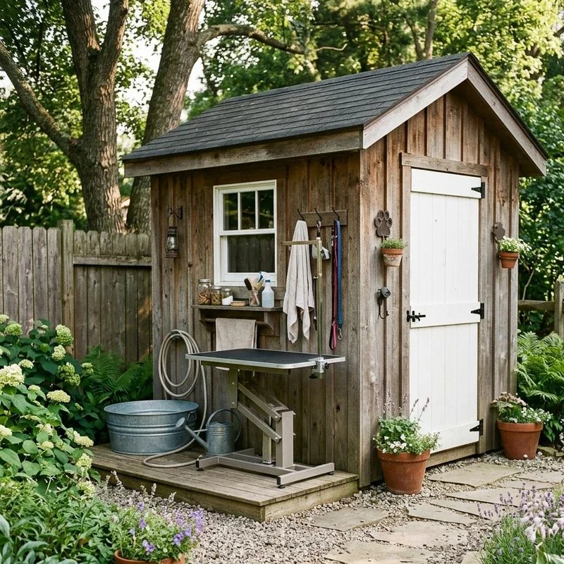 Dog Grooming Shed Ideas