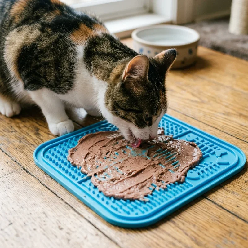 Cat Lick Mat Ideas
