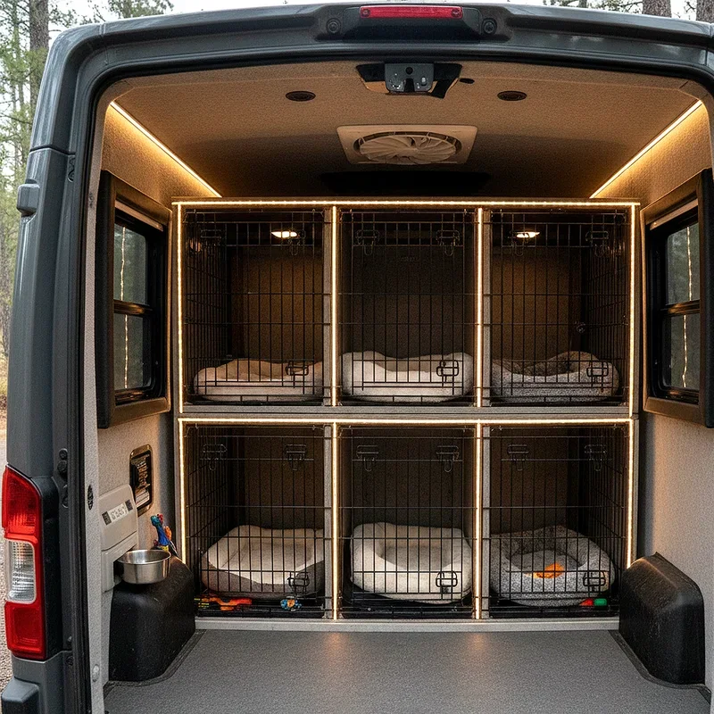 RV Dog Kennel Ideas