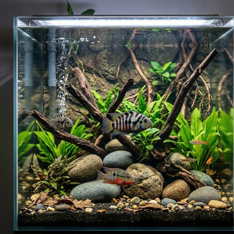 Cichlid Fish Tank Ideas