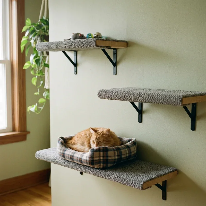 DIY Cat Shelf Ideas