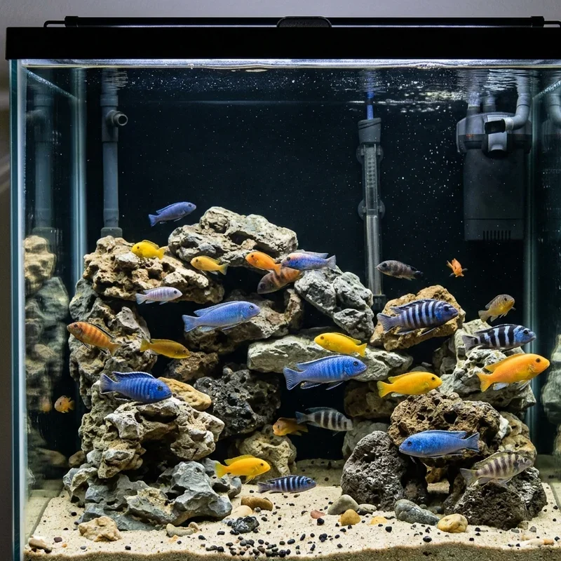 15 Cichlid Fish Tank Ideas for Colorful Aquarium Setups