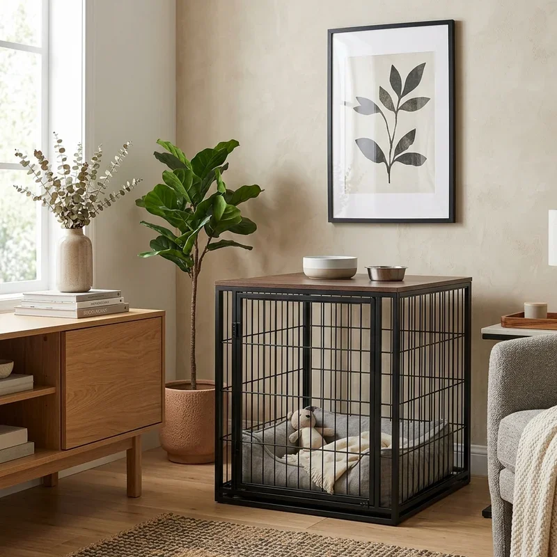 Dog Crate Ideas for Living Room