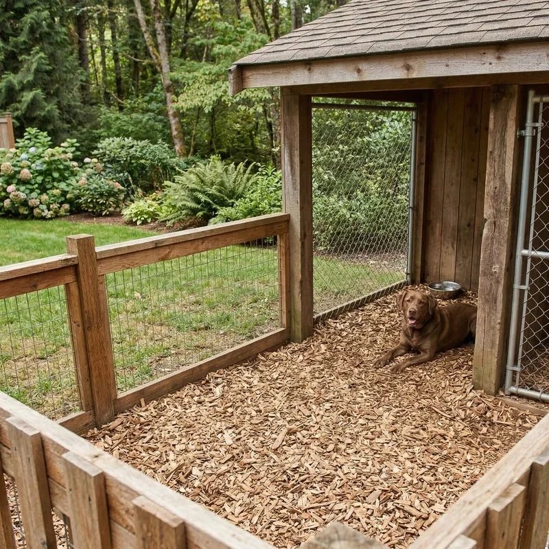 Outdoor Dog Kennel Flooring Ideas on a Budget